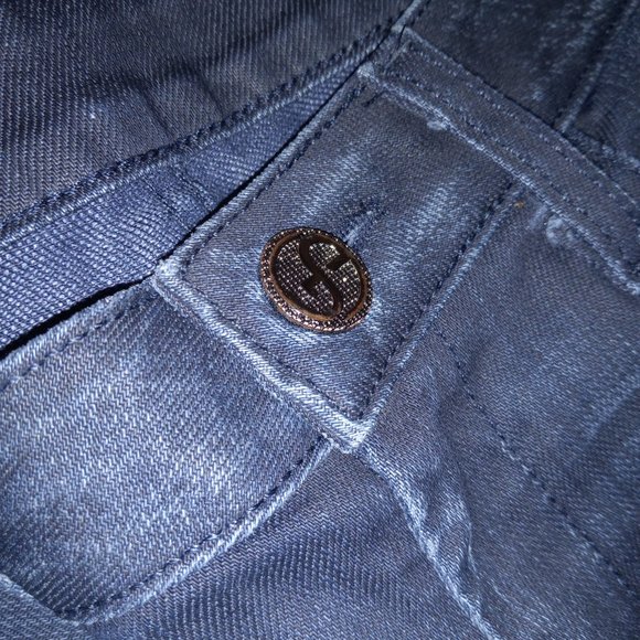 Dylan George Denim Jeans, size 6/8, Dark Wash, Flare - Picture 1 of 5